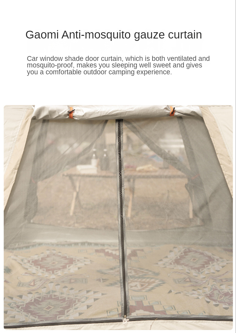 Cheap Goat Tents 3 4 Person Outdoor Camping Tent Portable Folding Camping Equipment Mosquito Proof Thickened Rain Proof Automatic Pop up Tent   